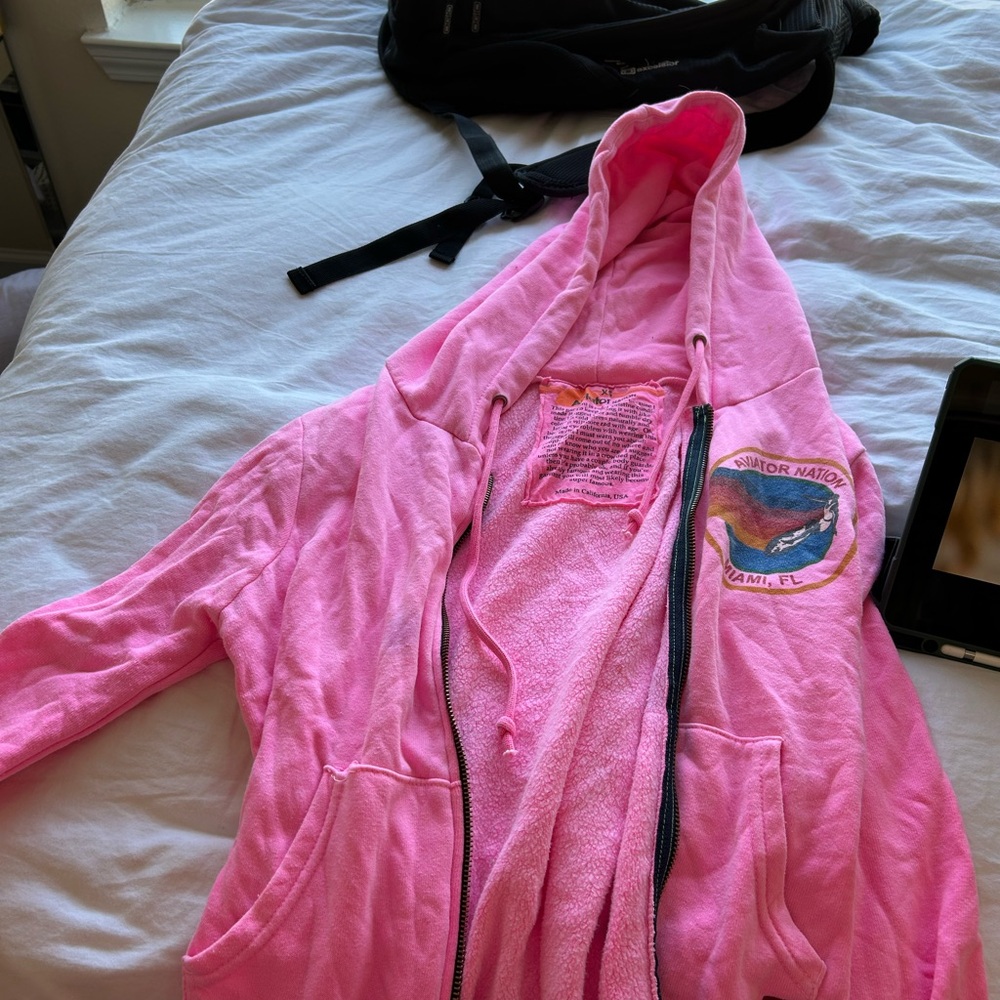 Aviator nation zip up